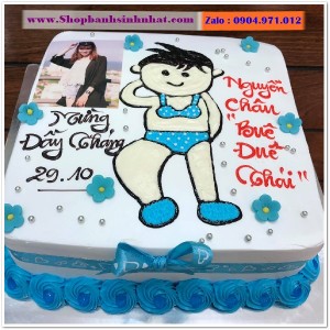 Bánh Sinh Nhật In Hình Ảnh - H422
